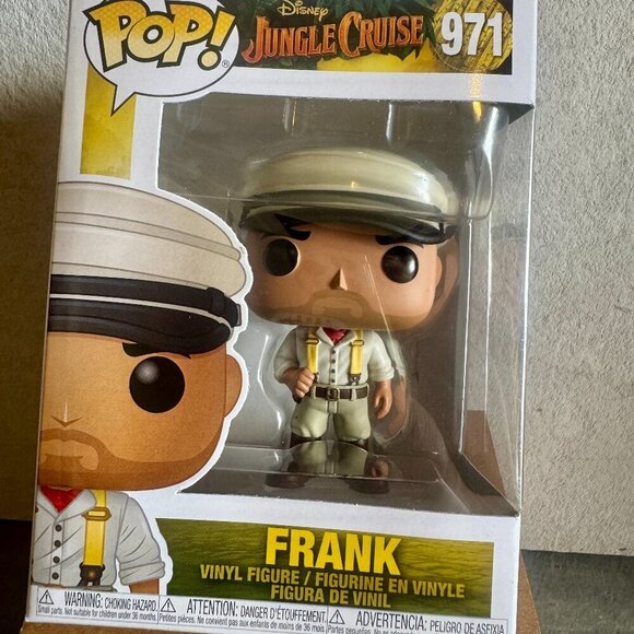 π³οΈ Funko Pop! Jungle Cruise Frank #971 Vinyl Figure | Disney | NEW - Picture 1 of 5